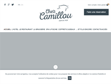 Tablet Screenshot of camillou.com